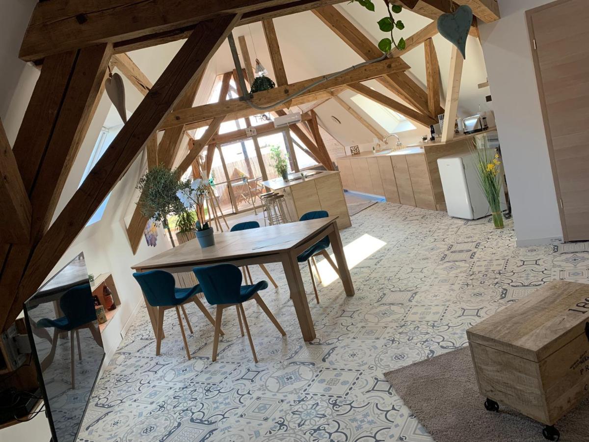 Apartament Nid De Cigogne Illhaeusern Zewnętrze zdjęcie